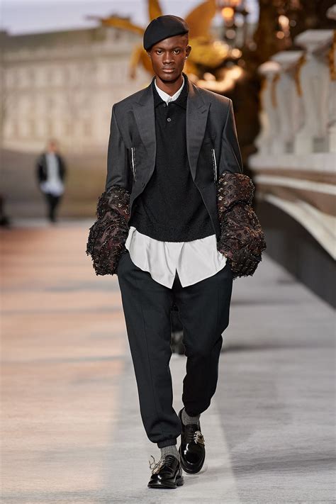 first black male model for dior|dior men's fashion show 2022.